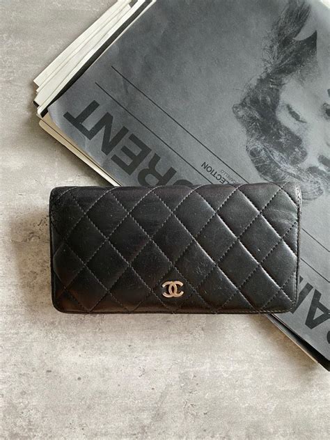 chanel my wallet bag|authentic chanel lambskin wallet.